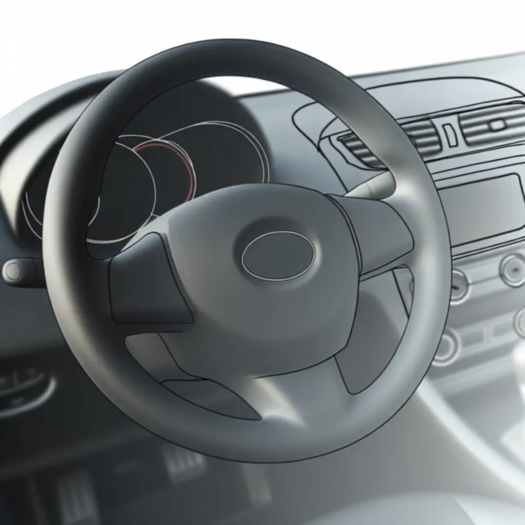 Klant Lisa Bakker bij haar Peugeot 208